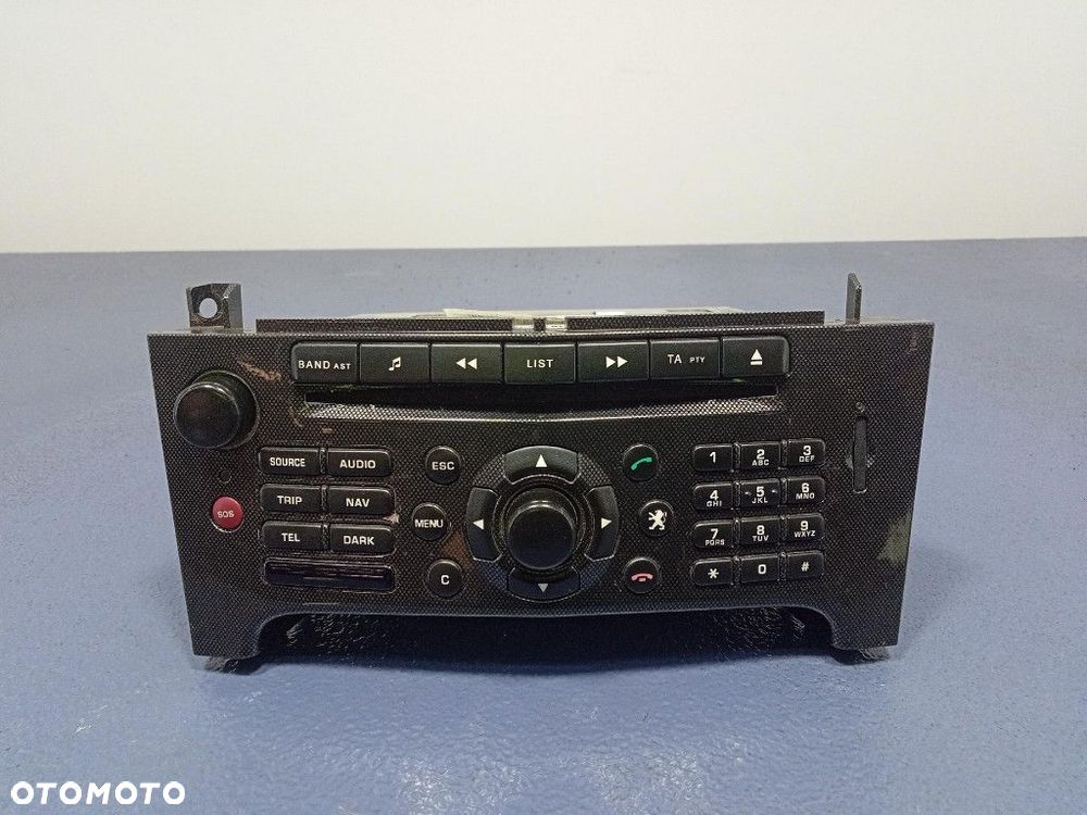 PEUGEOT 607 I LIFT 04-08 RADIO CD 96632921TP - 1