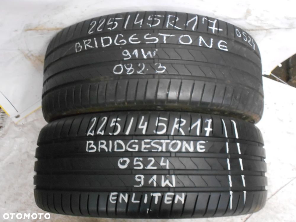 OPONY 225/45R17 BRIDGESTONE TURANZA 6 DOT 0524 / 0823 7.4MM - 1