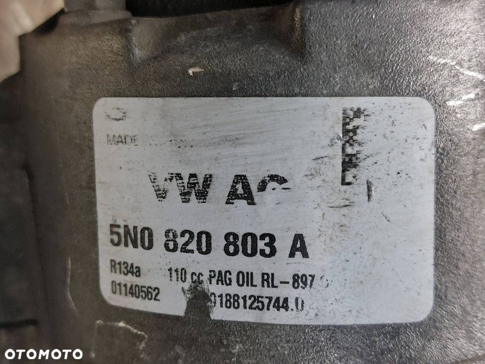 SPRĘŻARKA KOMPRESOR KLIMATYZACJI SEAT LEON II 1.9 TDI 5N0820803A - 2