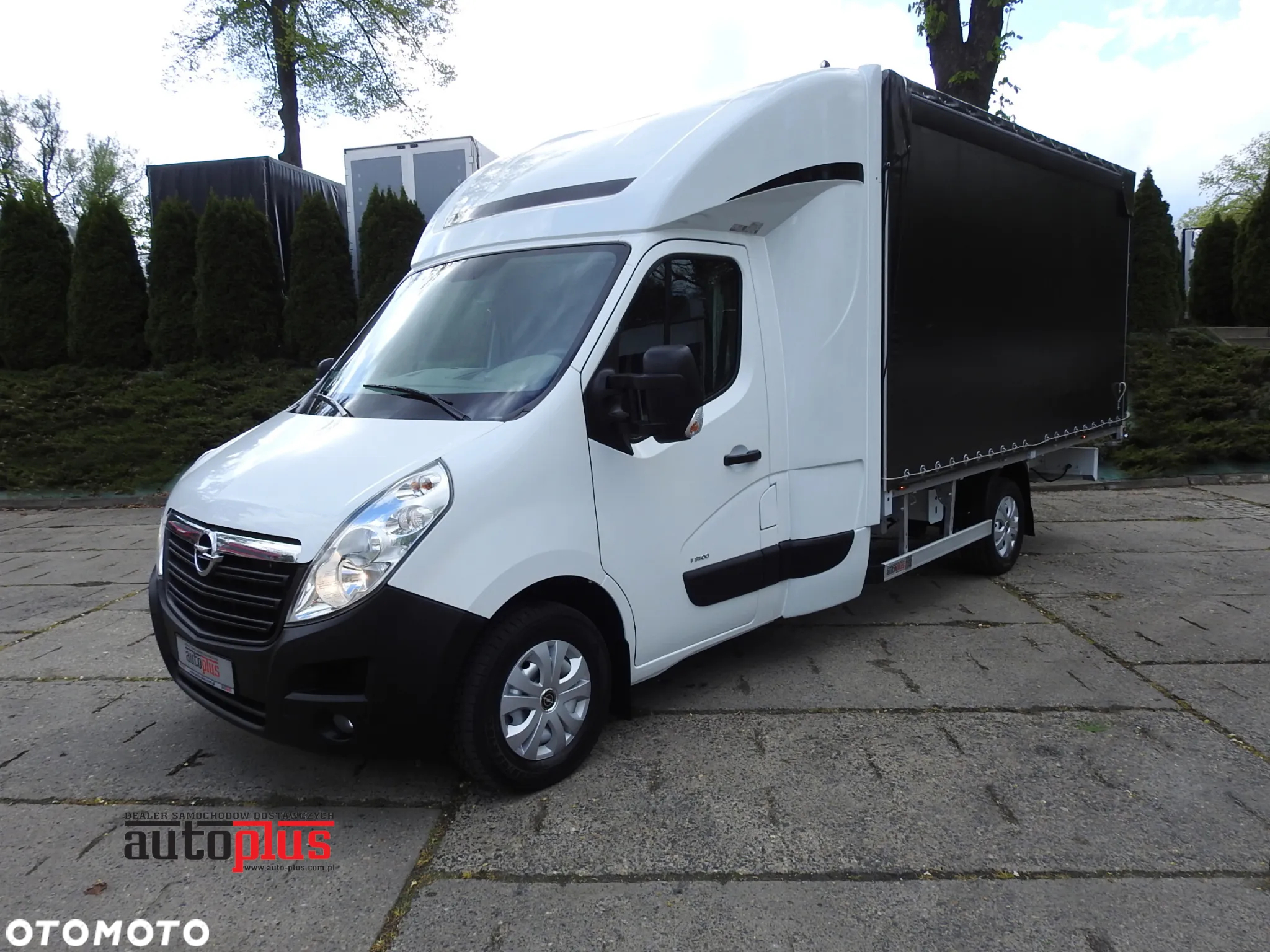 Opel MOVANO PLANDEKA 8 PALET WEBASTO TEMPOMAT KLIMATYZACJA PNEUMATYKA 170KM [ 127076 ] - 2