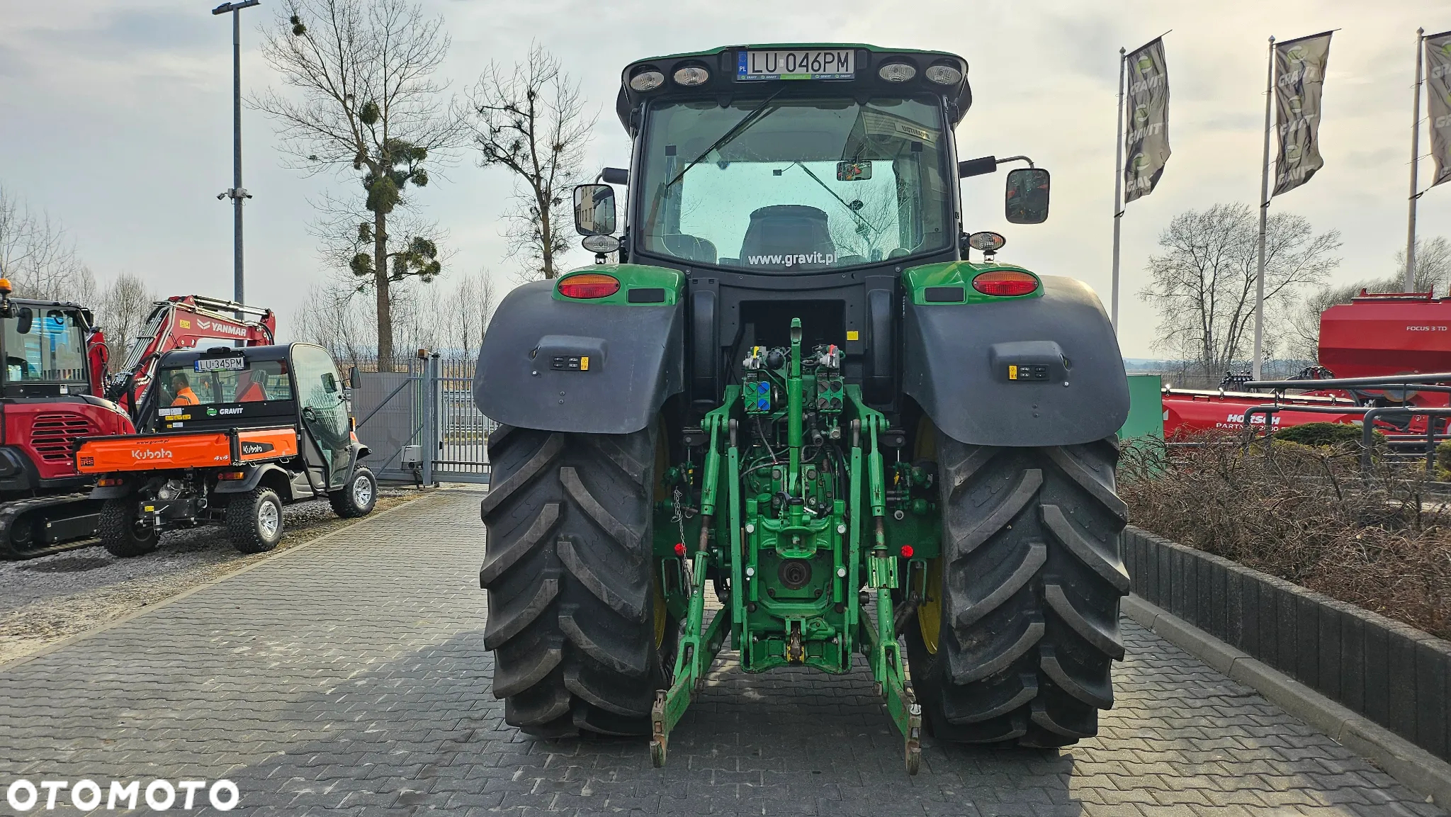 John Deere JD 6210R, 50 km/h, pneumatyka, TUZ, nowe opony! - 8