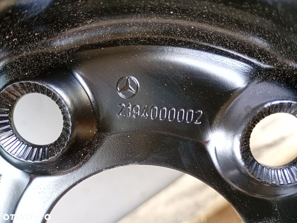 koło zapasowe dojazdowe ET34 155/70R17 5x112 mercedes w211 w219 cls 2194000002 - 9
