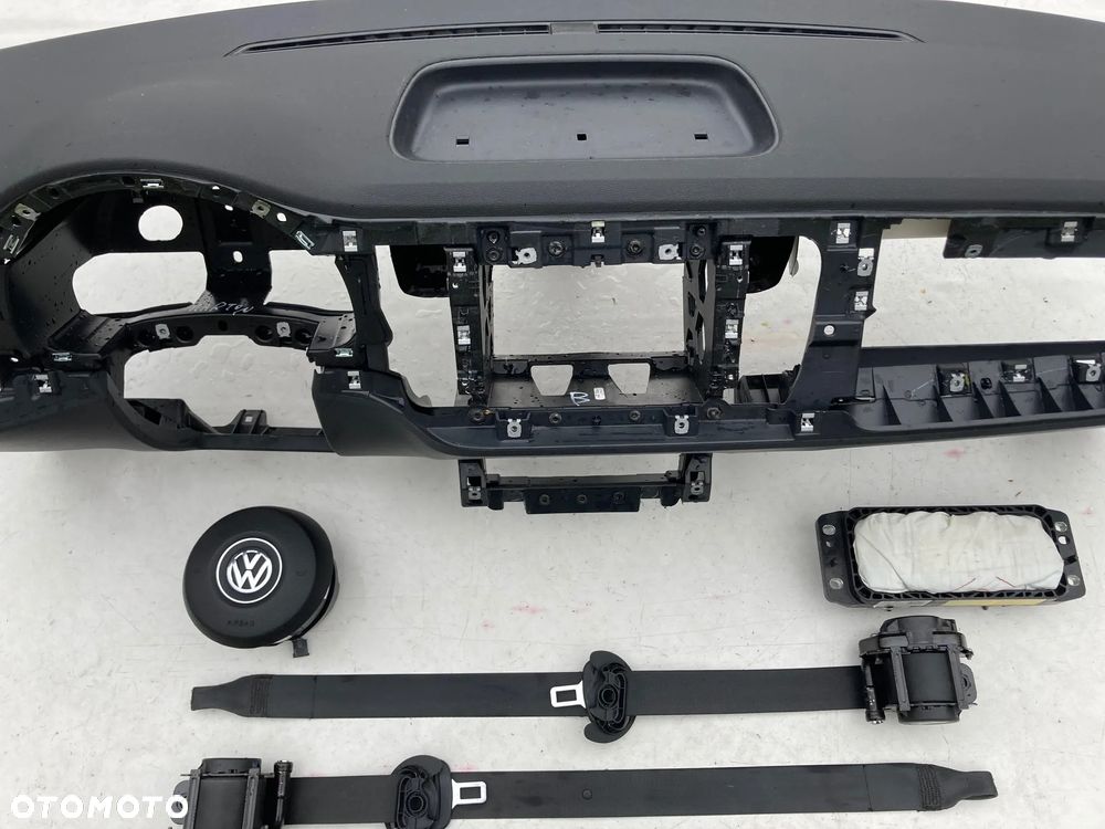 VW NEW BEETLE 5C PAŁĄK KAPOTAŻ AIRBAG ZAGŁÓWEK AIRBAG KIEROWCY PASAŻERA PASY PAS DESKA KONSOLA naprawa regeneracja Raz2 - 7