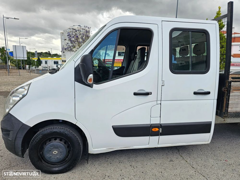 Renault MASTER CABINE DUPLA CAIXA ABERTA 7 LUGARES. - 5