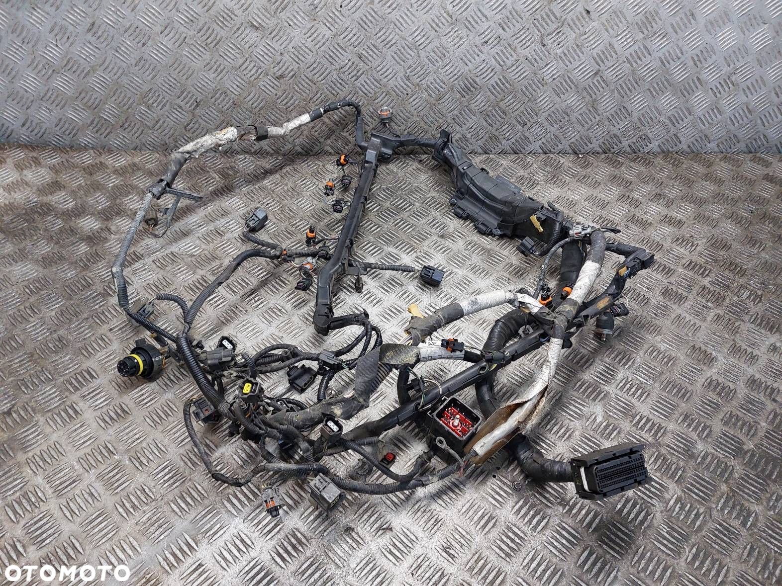 WIĄZKA OKABLOWANIE SILNIKA JAGUAR XF X250 5.0 V8 8W83-12B637-AE - 1