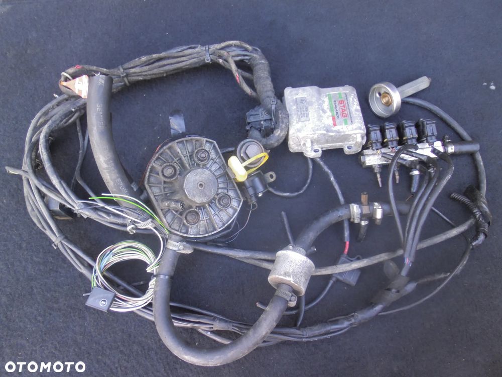 INSTALACJA GAZOWA LPG STAG-4 ECO STEROWNIK POMPA WTRYSKI FILTR PRZEWODY CZUJNIKI POSIADAM 2SZT - 1