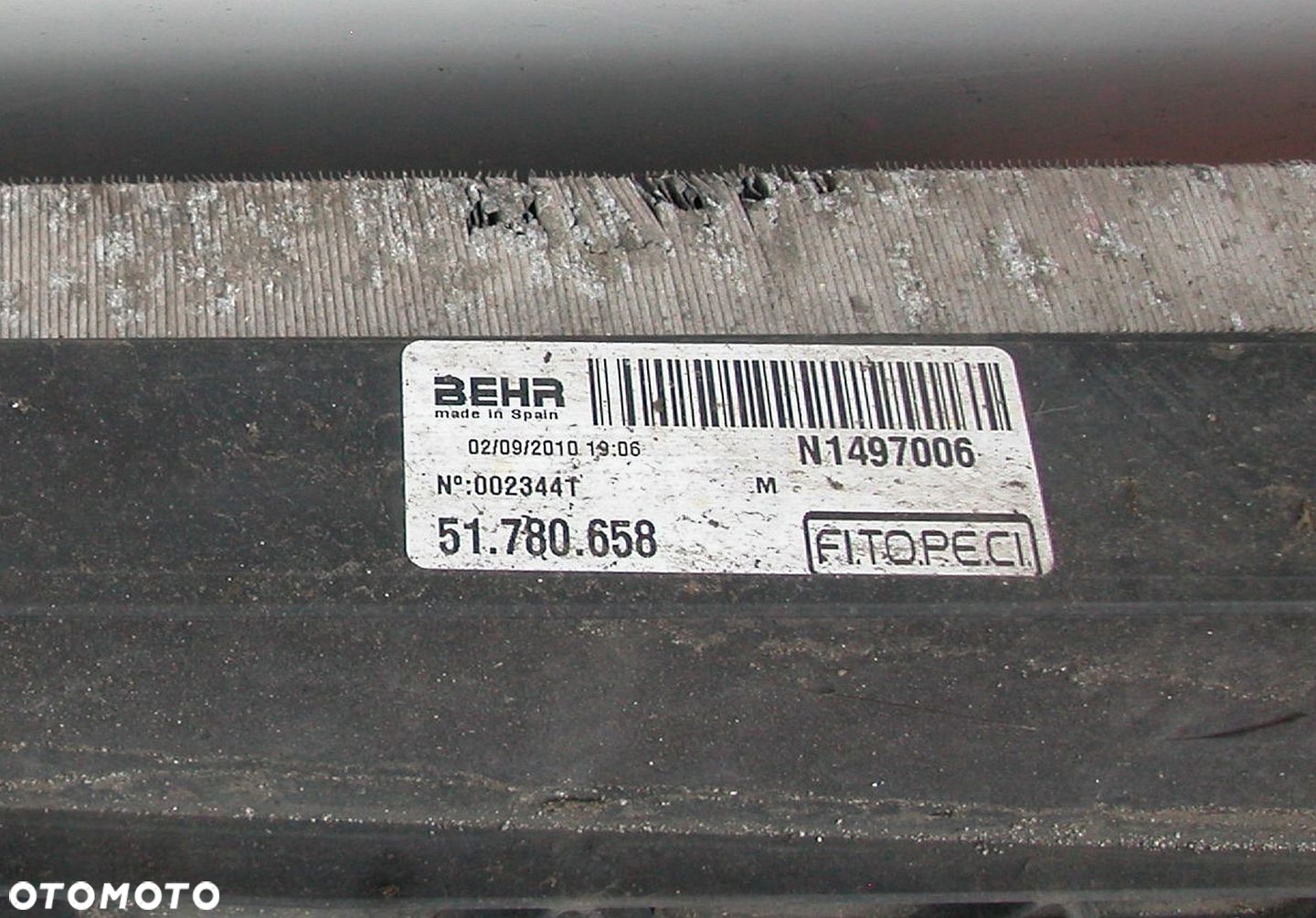 NEMO 1.3 HDI CHŁODNICA INTERCOOLER WENTYLATOR - 3