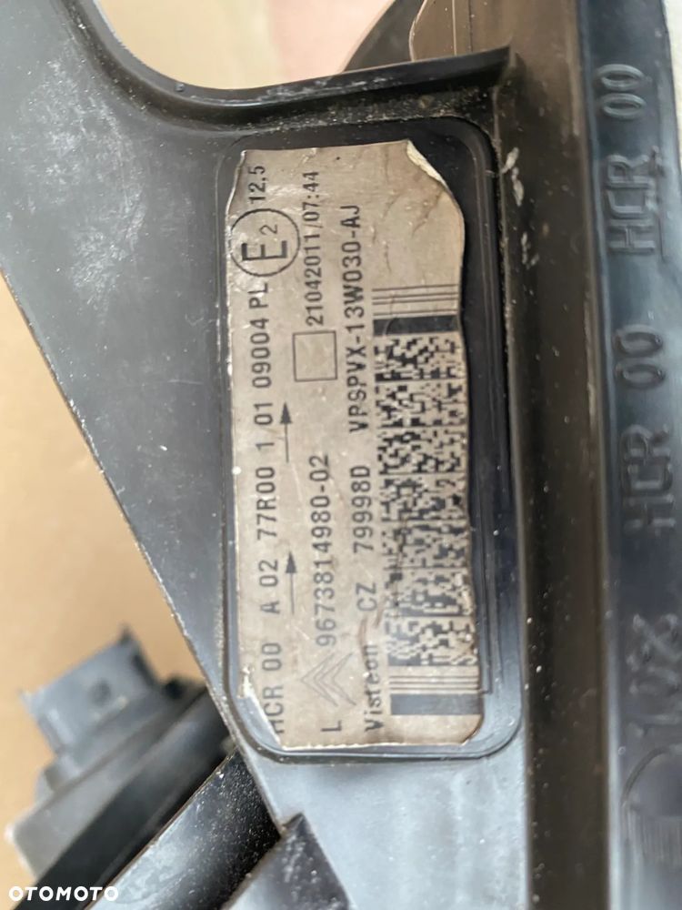 lampa citroen c3 II prawa eu cała - 2