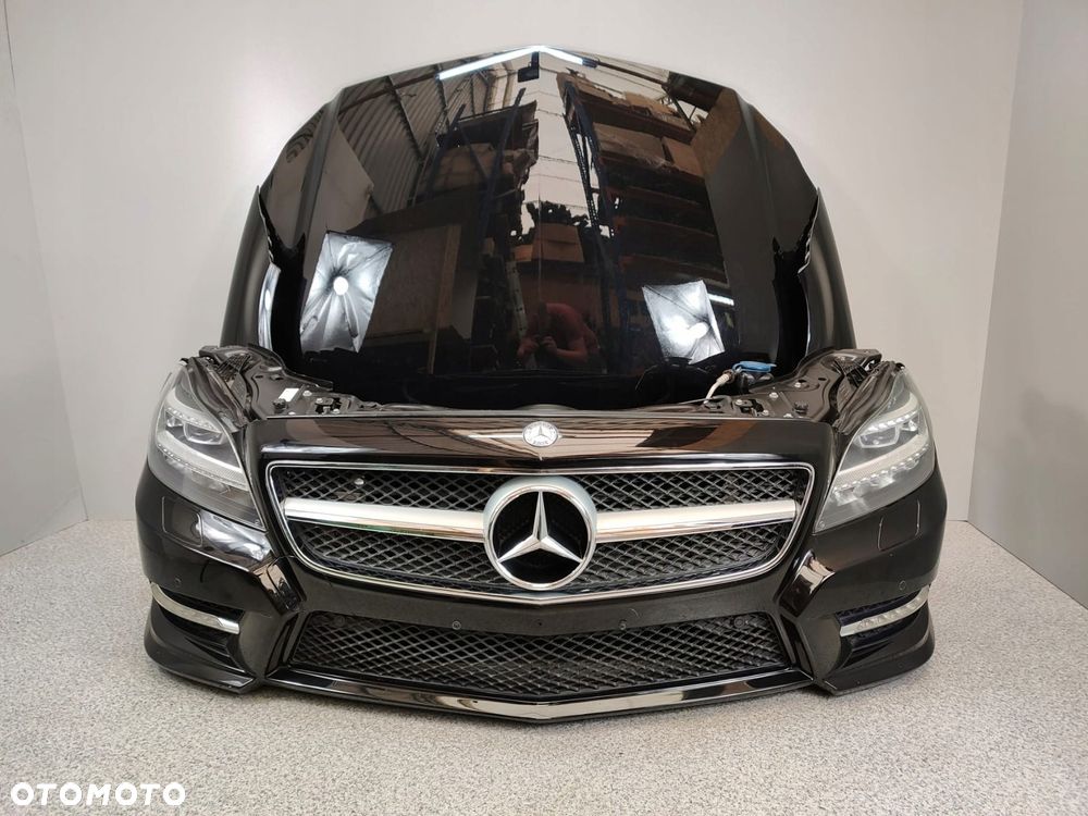 MERCEDES CLS W218 AMG ZDERZAK MASKA CHŁODNICE PAS 197 - 1