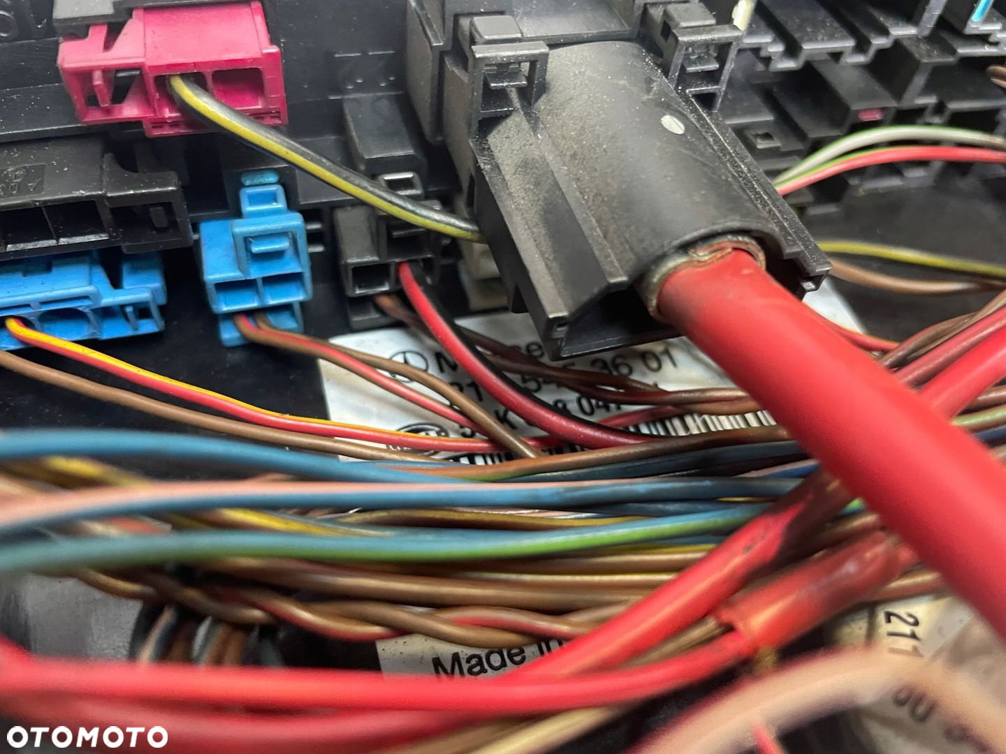 Modul SAM tylny sterownik komfortu komputer BSI tyl Mercedes W211 ORG BDB - 5