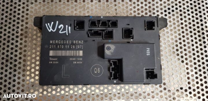 Modul Usa Stanga Fata Mercedes E Class W211 Livram Oriunde In Tara Cod 2118701126 - 1