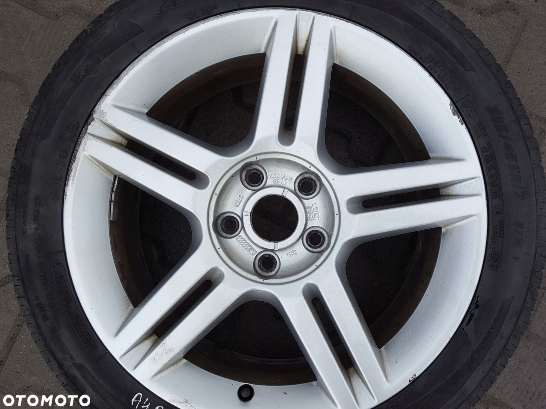 AUDI A4 B7 B6 FELGA ALUMINIOWA 17 5X112 8E0601025AS - 3