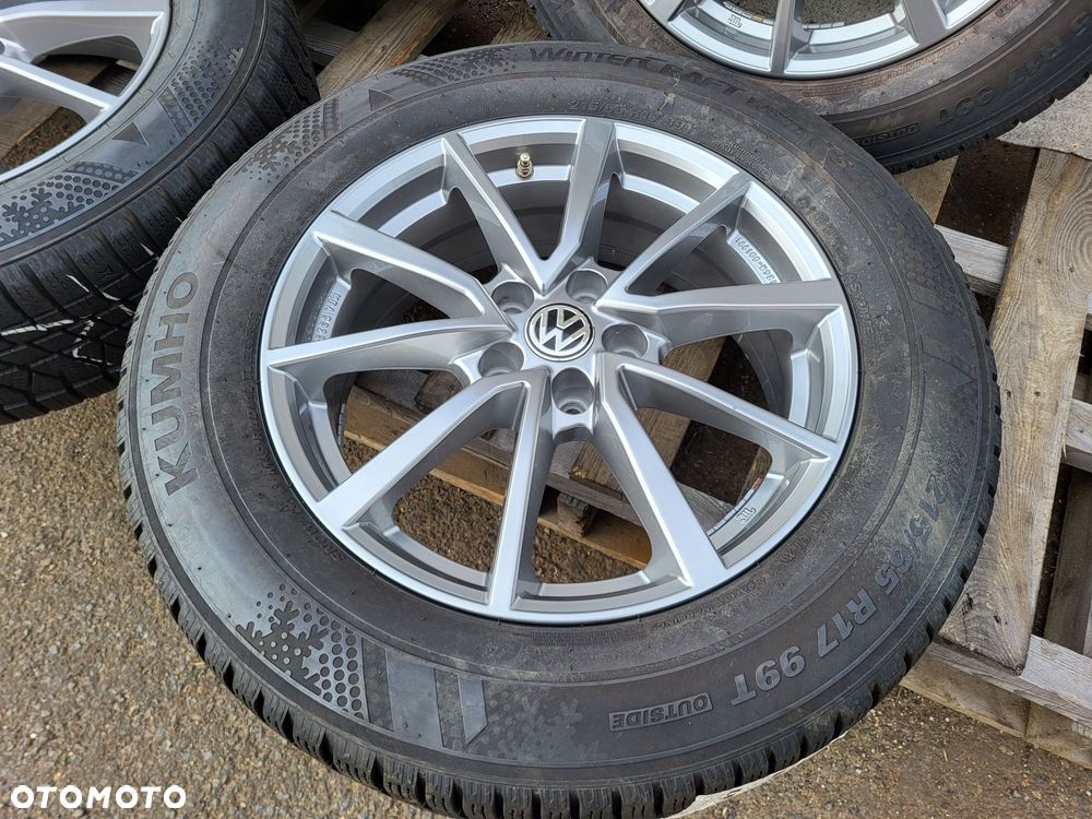 [K400] Koła zimowe 17 Cali 5x112 Kumho 215/65/17 8mm VW TIGUAN - 4