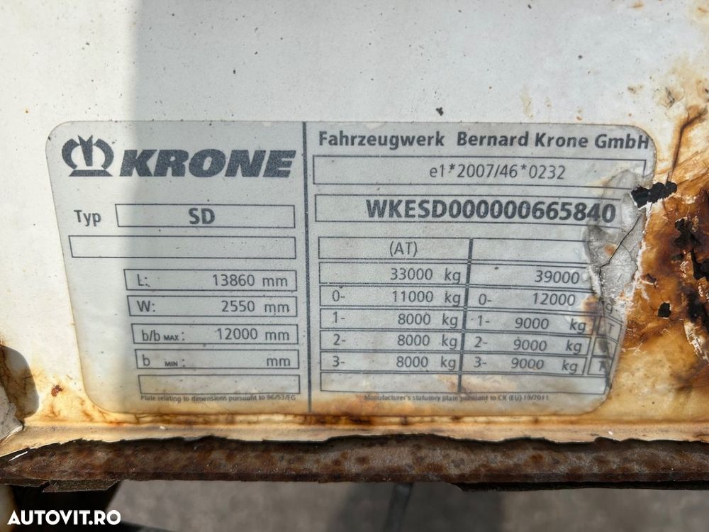 Krone Prelata, Coil, 2015, axe BPW, factura externa - 9