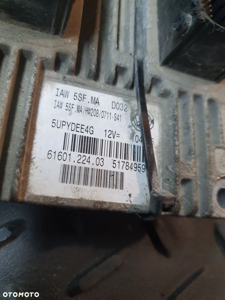 Sterownik silnika Fiat Doblo 1.4 16V 6160122403 51784959 - 3