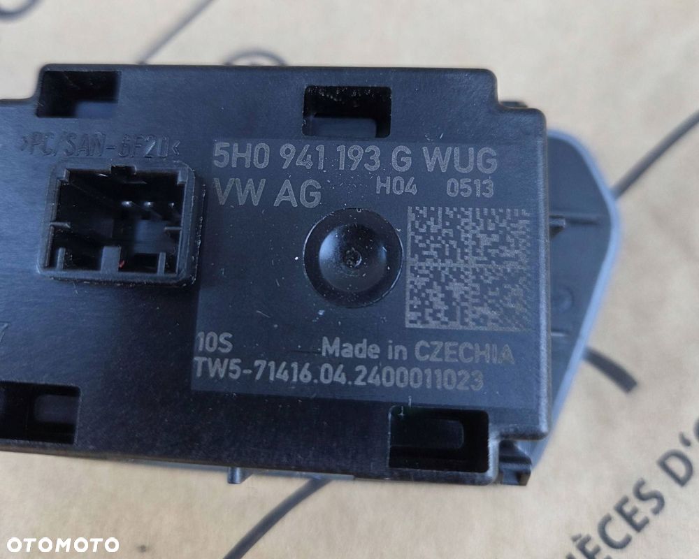volkswagen multivan transporter t7 włącznik przełącznik świateł 5h0941193g - 3