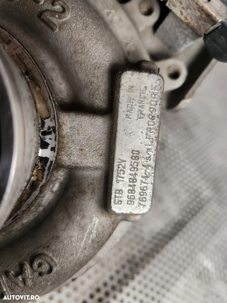 Turbo Turbina Mitsubishi Outlander Citroen C-Crosser Peugeot 4007 2.2 Diesel Hdi Cod  156 CP *Garan - 5
