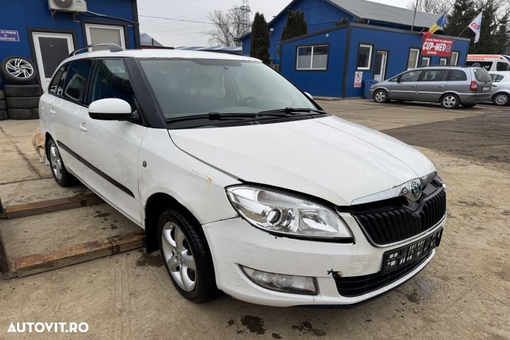 Aripa fata stanga Skoda Fabia 2 [facelift] [2010 - 2014] - 2