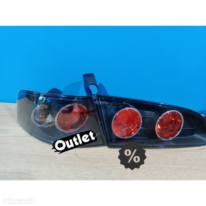 R020079C75 FAROLINS TRASEIROS SEAT IBIZA 6L 02-08 PRETO - 3