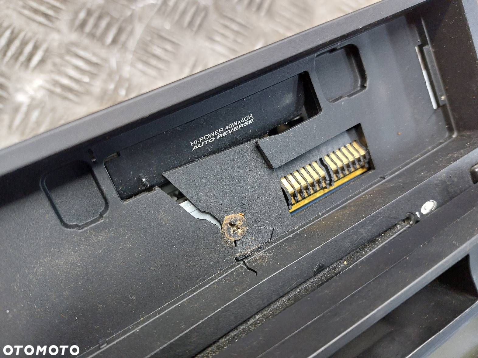 RADIO ODTWARZACZ USZKODZONY DAEWOO NUBIRA II J200 96453378 BLAUPUNKT - 8