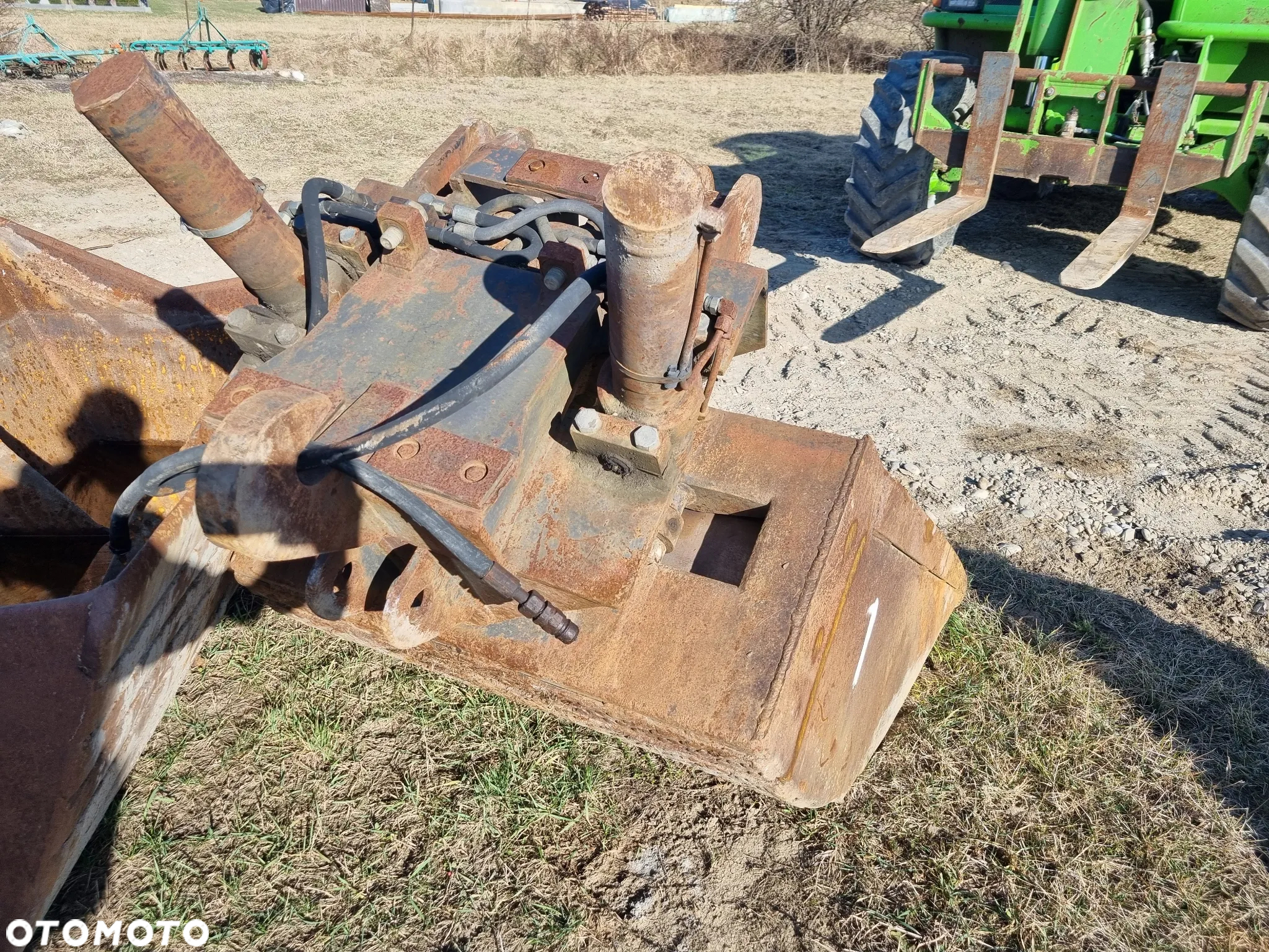 Łyżka skarpówka hydrauliczna B27 130cm skarpowa ukosowana do koparki koparka 13,14,15,16,27t ton - 4