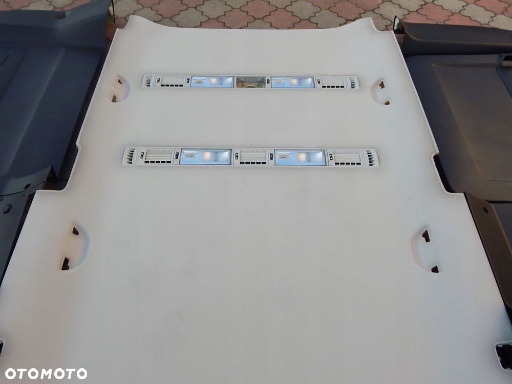 vw t5 lift t6 caravelle środek wnętrze tapicerka podsufitka 1-drzwi long - 7