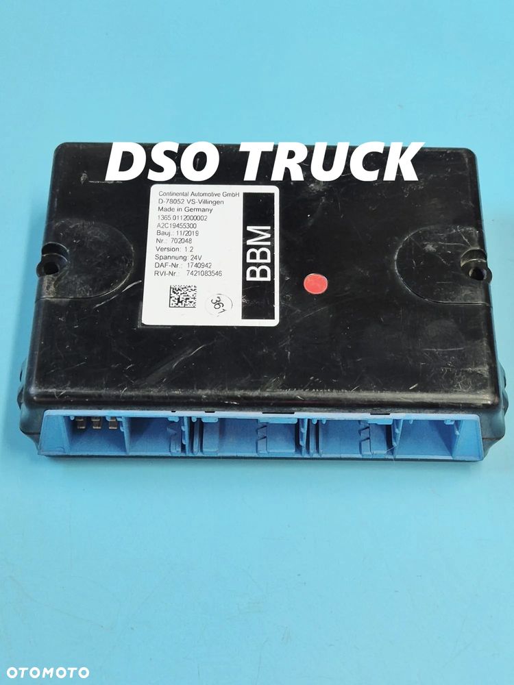 1740942 STEROWNIK MODUL KOMPUTER BBM DAF - 2