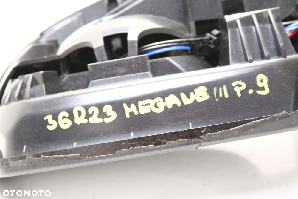 renault megane iii 08r- lusterko lewe zewnętrzne 9 pinów - 8