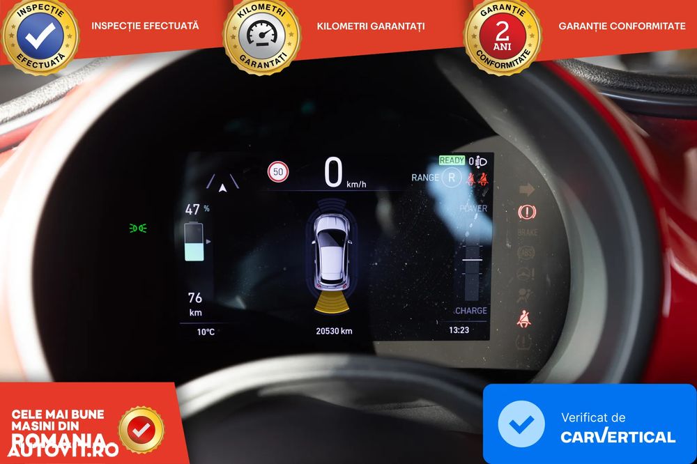 Fiat 500E 23,8kWh C Red - 10