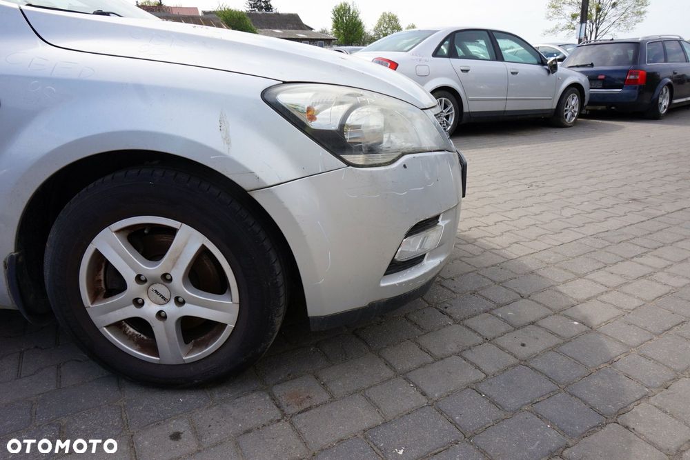MASKA ZDERZAK BŁOTNIKI LAMPY CEED I LIFT 9S  KIA 2009-2012 SREBRNY PRZÓD KOMPLETNY - 27