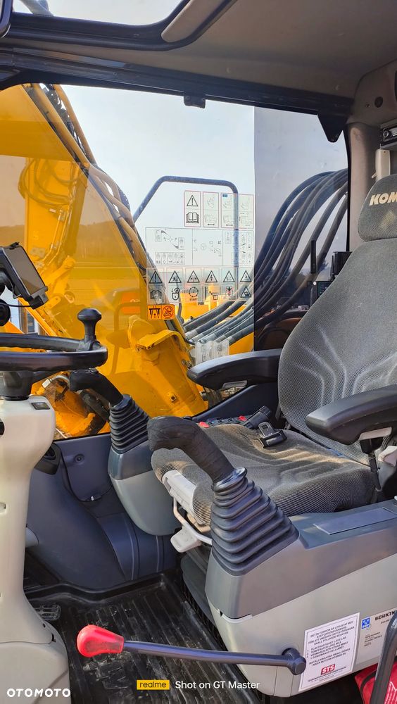 Komatsu PW 160 -8,  rototilt, system UNICONTROL 3 D GPS - 14