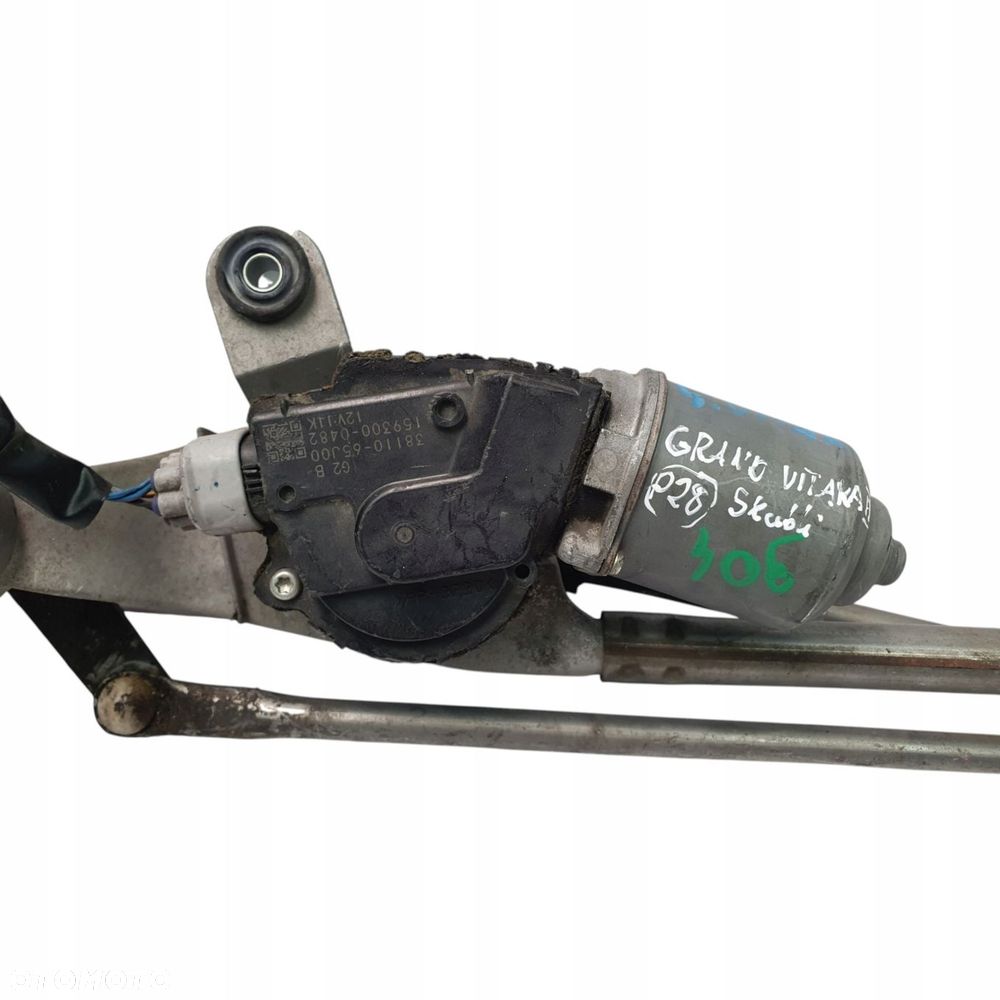 SILNICZEK WYCIERACZEK Suzuki Grand Vitara II mechanizm przód 38110-65J00 - 13