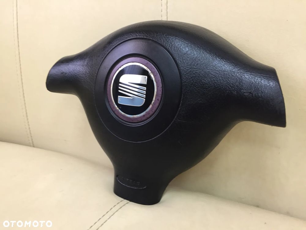 PODUSZKA AIRBAG KIEROWCY SEAT LEON I TOLEDO II 1M0880201D - 3