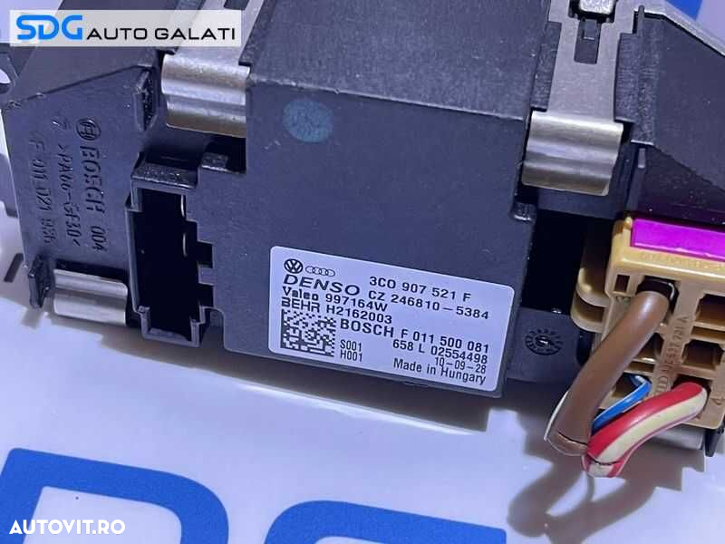 Releu Rezistenta Motoras Aeroterma Skoda Octavia 2 2008 - 2013 Cod 3C0907521F F011500081 [L3456] - 2
