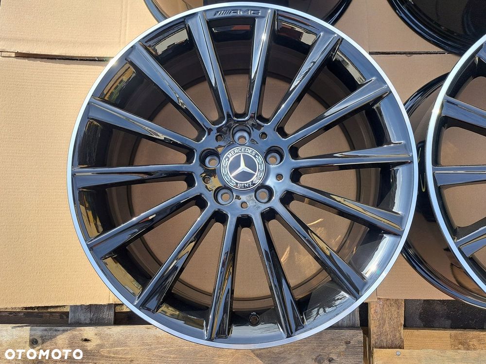 Oryg. Mercedes S-Klasa 222 A222 20 AMG pianoblackring E-Klasa 213 GLC 253 - 1