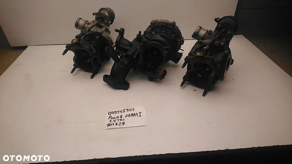 TURBOSPRĘŻARKA 1.4 TDI 75KM SKODA FABIA I 045145701 - 6
