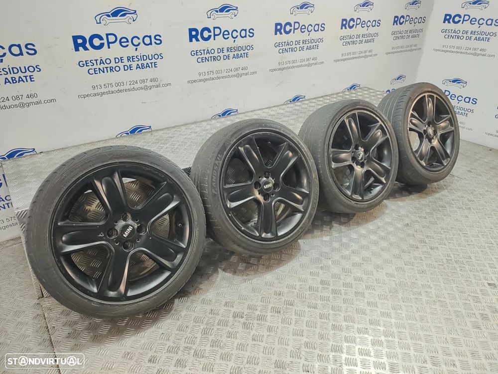 Conjunto de jantes 17 originais BBS 4474 Mini Cooper S R56 7J ET48 4x100 - 9