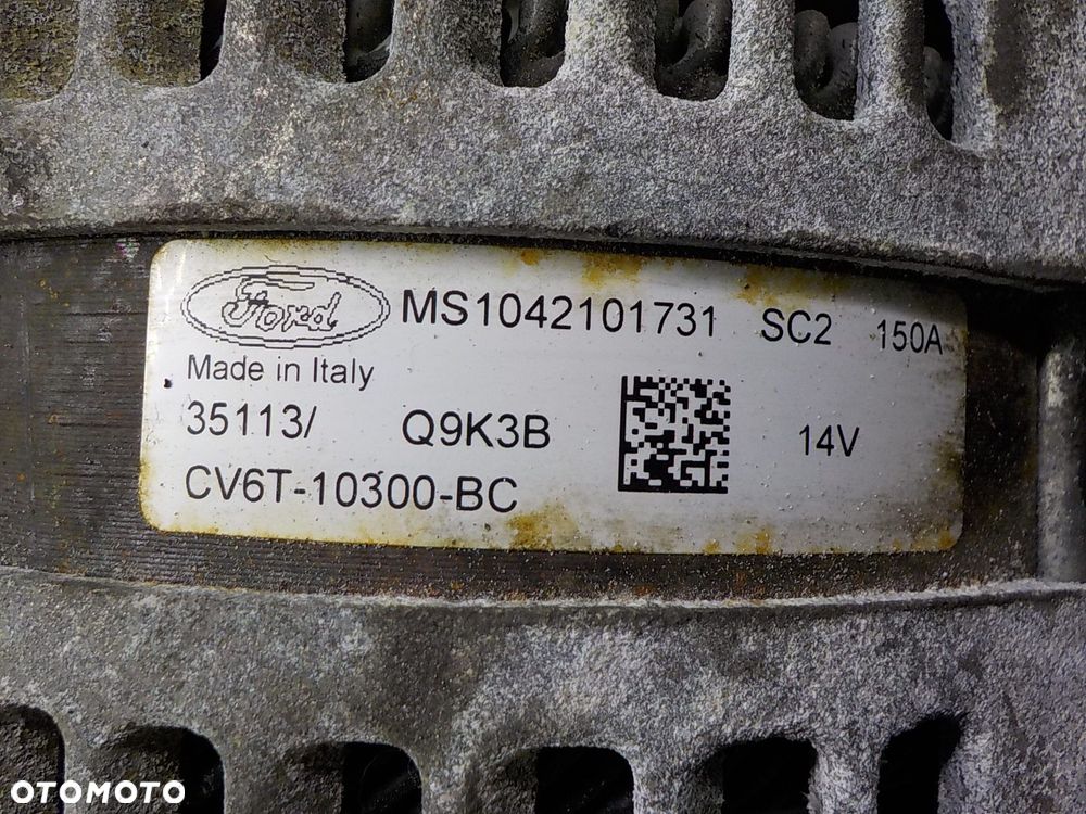 FORD B-MAX FIERSTA MK7 1.0 B ALTERNATOR CV6T-10300-BC - 5
