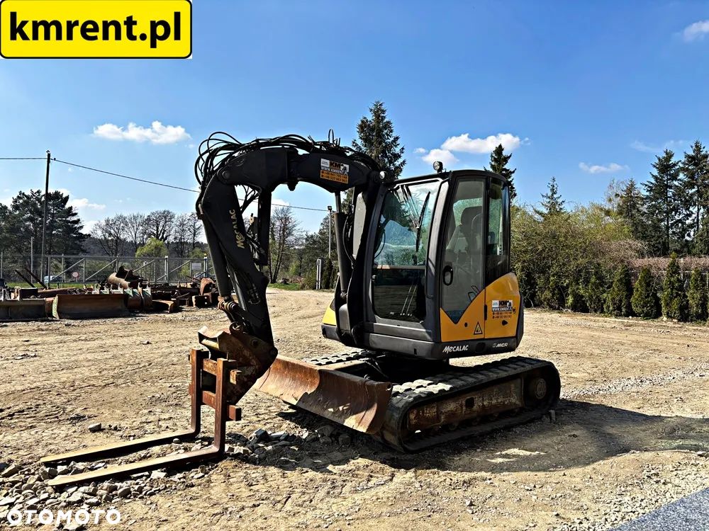 Mecalac 6 MCR MINI-KOPARKA 2014R. MTH: 2887! | 8 MCR  JCB 8055 8050 55 Z 51 Z VOLVO ECR 48 CAT 305 KUBOTA KV YANMAR VIO KOMATSU PC50 - 17