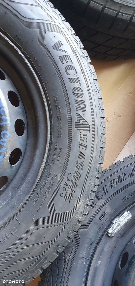 Felgi stalowe z oponami 6.5J ET60 5x160 215/65 R15C Ford Transit Custom MK8 - 8