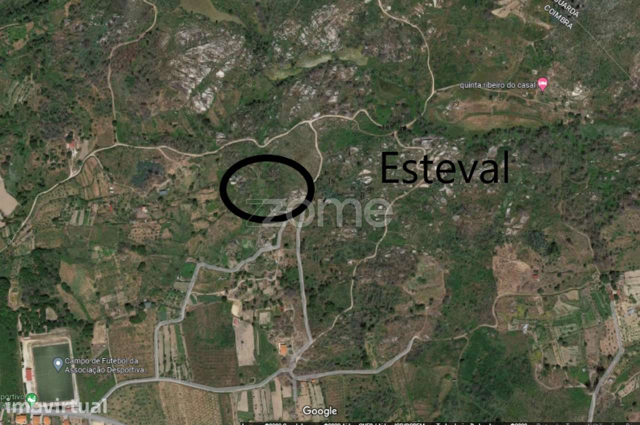 Terreno 2200m2 em Lagares da Beira - Coimbra - Grande imagem: 2/14