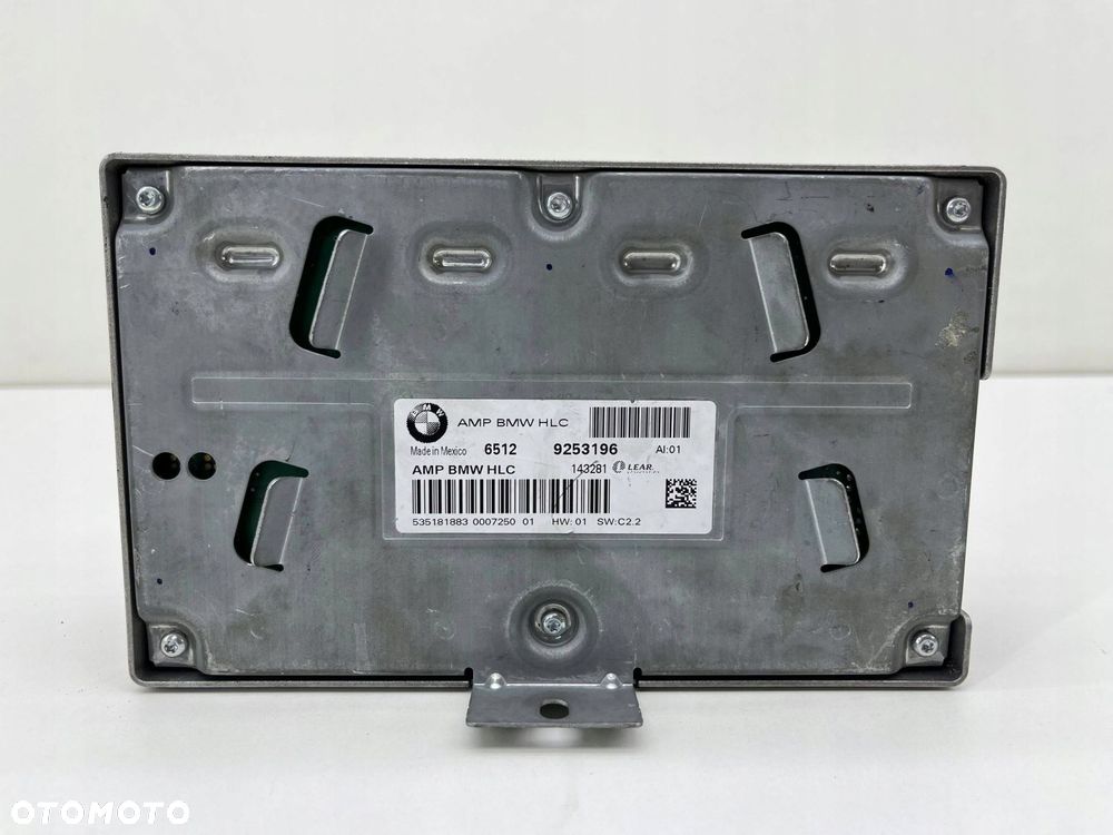 BMW X3 F25 MODUŁ RADIA WZMACNIACZ HIFI 9253196 - 2
