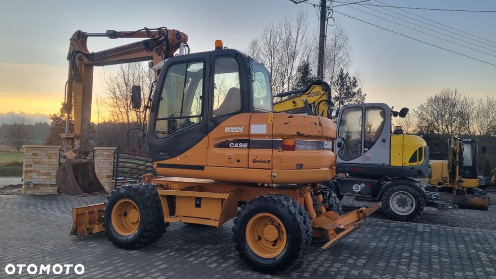 Case WX 125/ Łyżka skarpowa/ Maszyna sprowadzona/ - 7