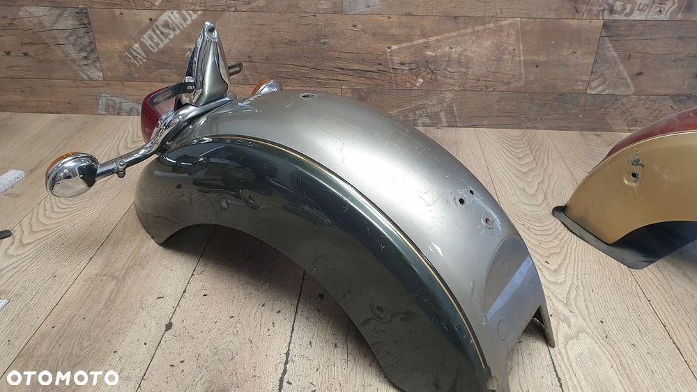 Błotnik tył lampa kierunkowskazy Yamaha XVS1100 Drag Star Classic - 5