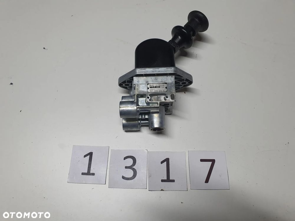 Dźwignia, manetka, zawór hamulec ręczny Mercedes Actros, Atego, Axor, Econic, NG, Wabco 9617231250 - 1