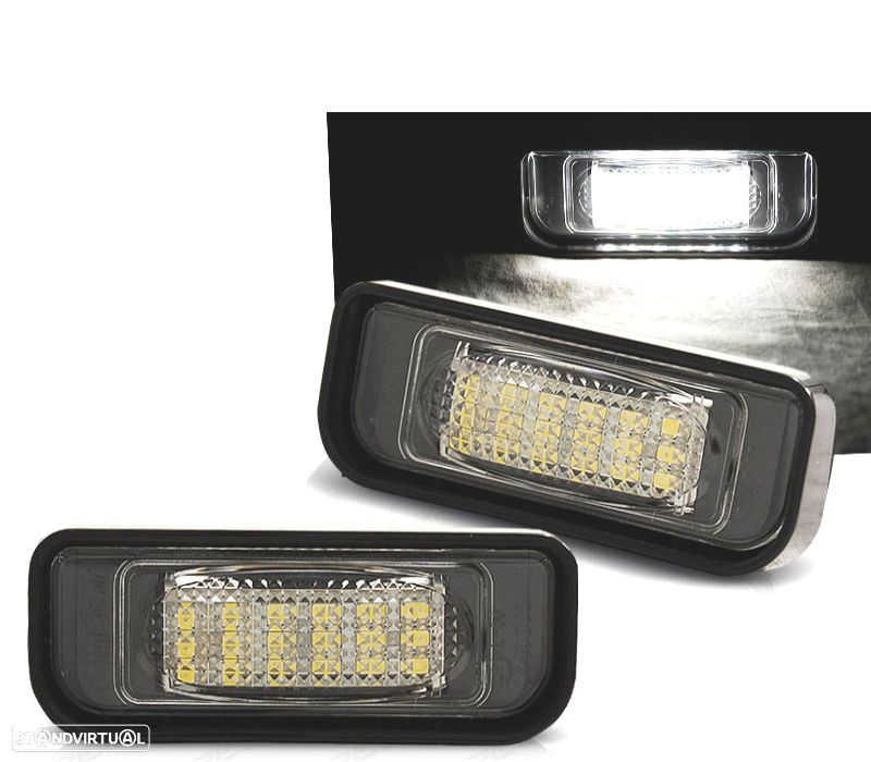 LUZES DE MATRÍCULA PARA MERCEDES W220 98-05 LED CAMBUS - 1