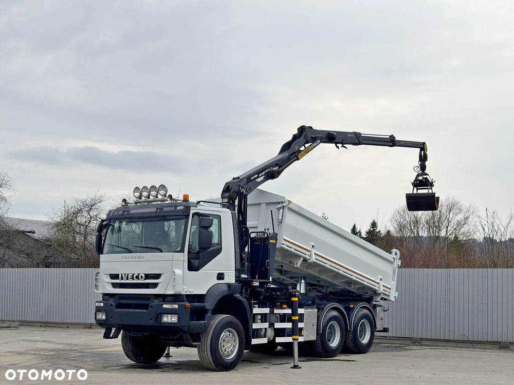 Iveco TRAKKER 410 * WYWROTKA 5,10 m * PALFINGER EPSILON Q 150 Z 84 TI / 6x6 - 2