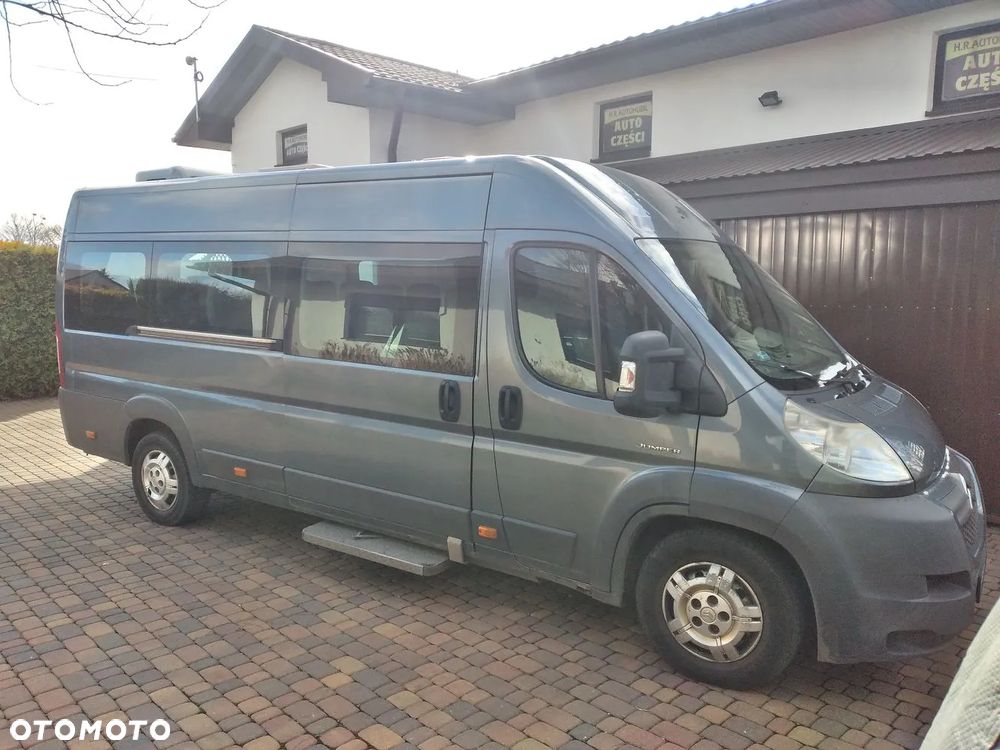 Ducato Boxer Jumper 2007-2014 przód kompletny 691/A GRIGIO FER.  maska błotniki reflektory pas przedni zderzak halogeny grill atrapa oraz silnik 3,0 euro4 156ps F1CE0481D 06-11r z możliwością odpalenia/sprawdzenia - 2
