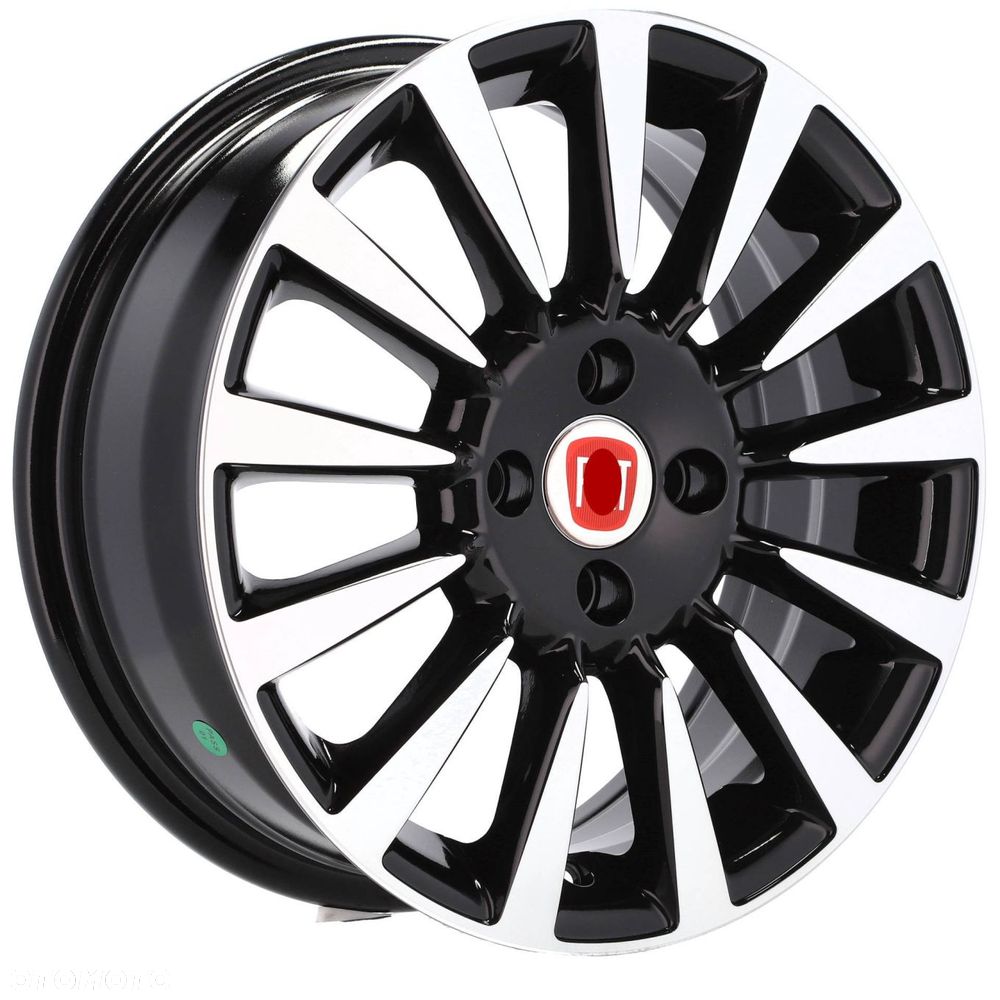 4x Felgi 15 m.in. do FIAT 500 Bravo Doblo Fiorino Idea Multipla Panda Punto Stilo - BK743 - 2