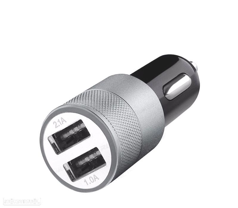 CARREGADOR DE ISQUEIRO DUPLO USB 3.1A - 1